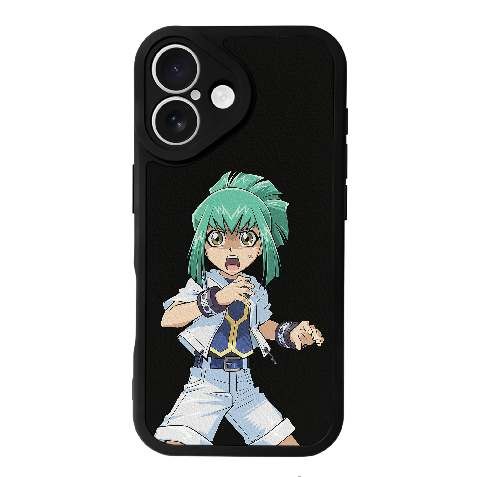 遊☆戯☆王 Yu-Gi-Oh! 【iPhone 16シリーズ対応】シリコンスマホケース（レザー調） 材質：シリコン